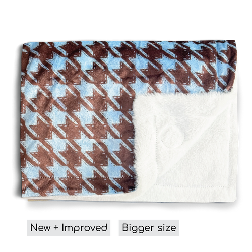 Dog Blanket - Horizon Houndstooth