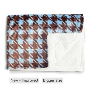 Dog Blanket - Horizon Houndstooth