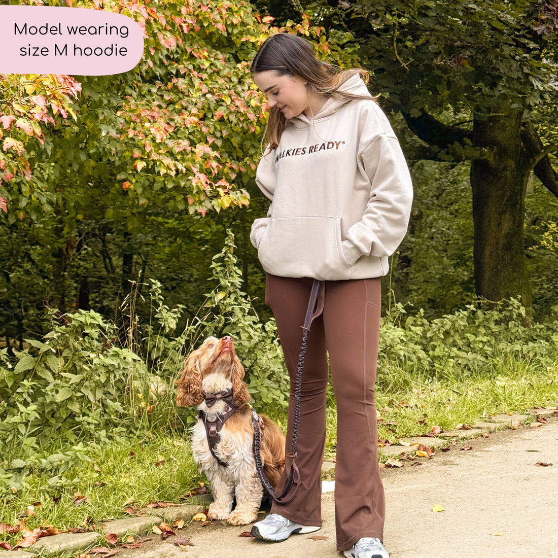 Hoodie - Walkies Ready® Cream