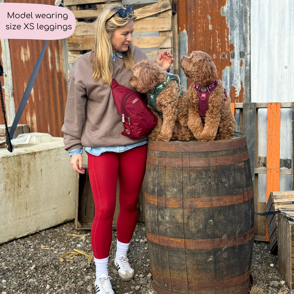 Walkies Ready® Leggings - Red