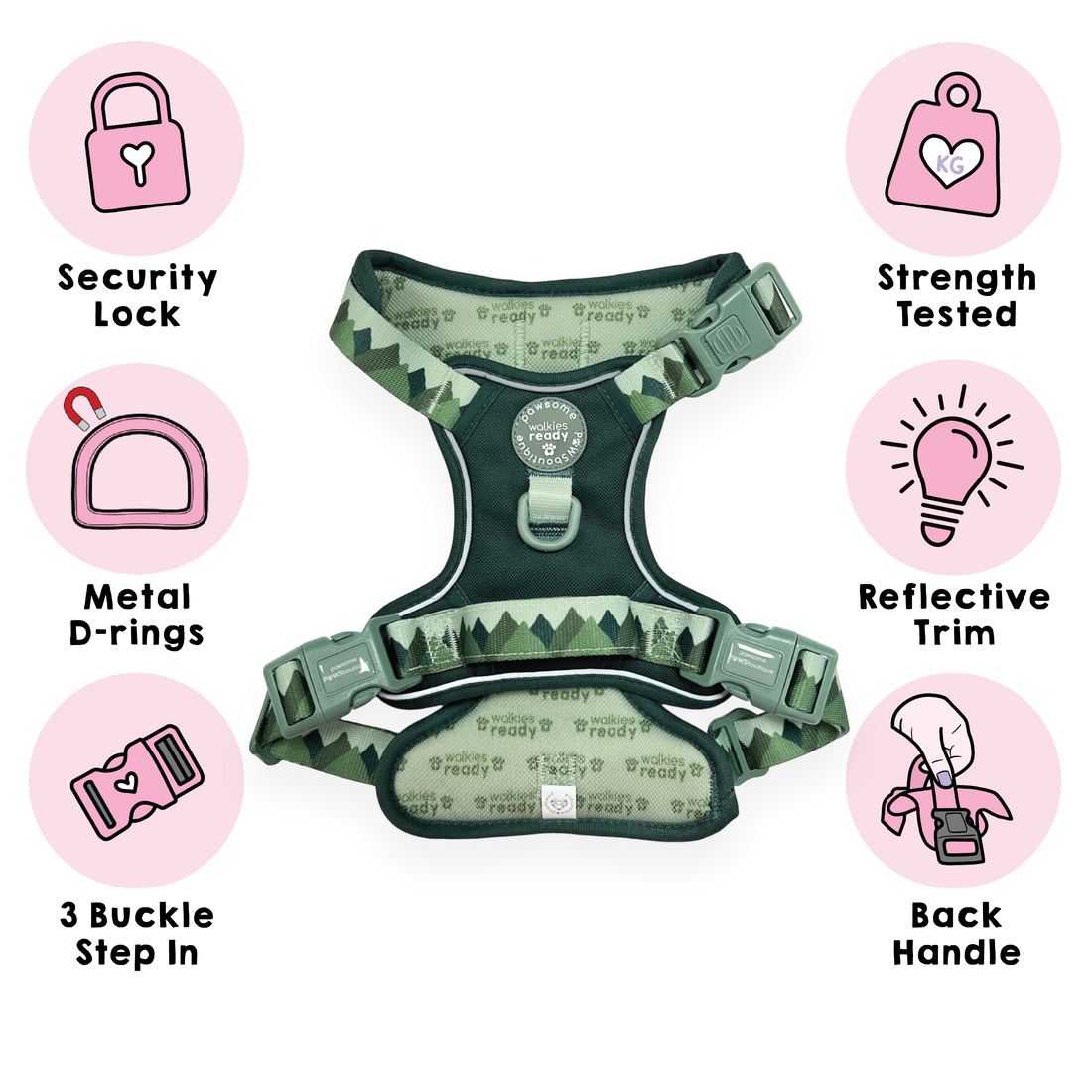 Walkies Ready Forest Green Ultimate Bundle