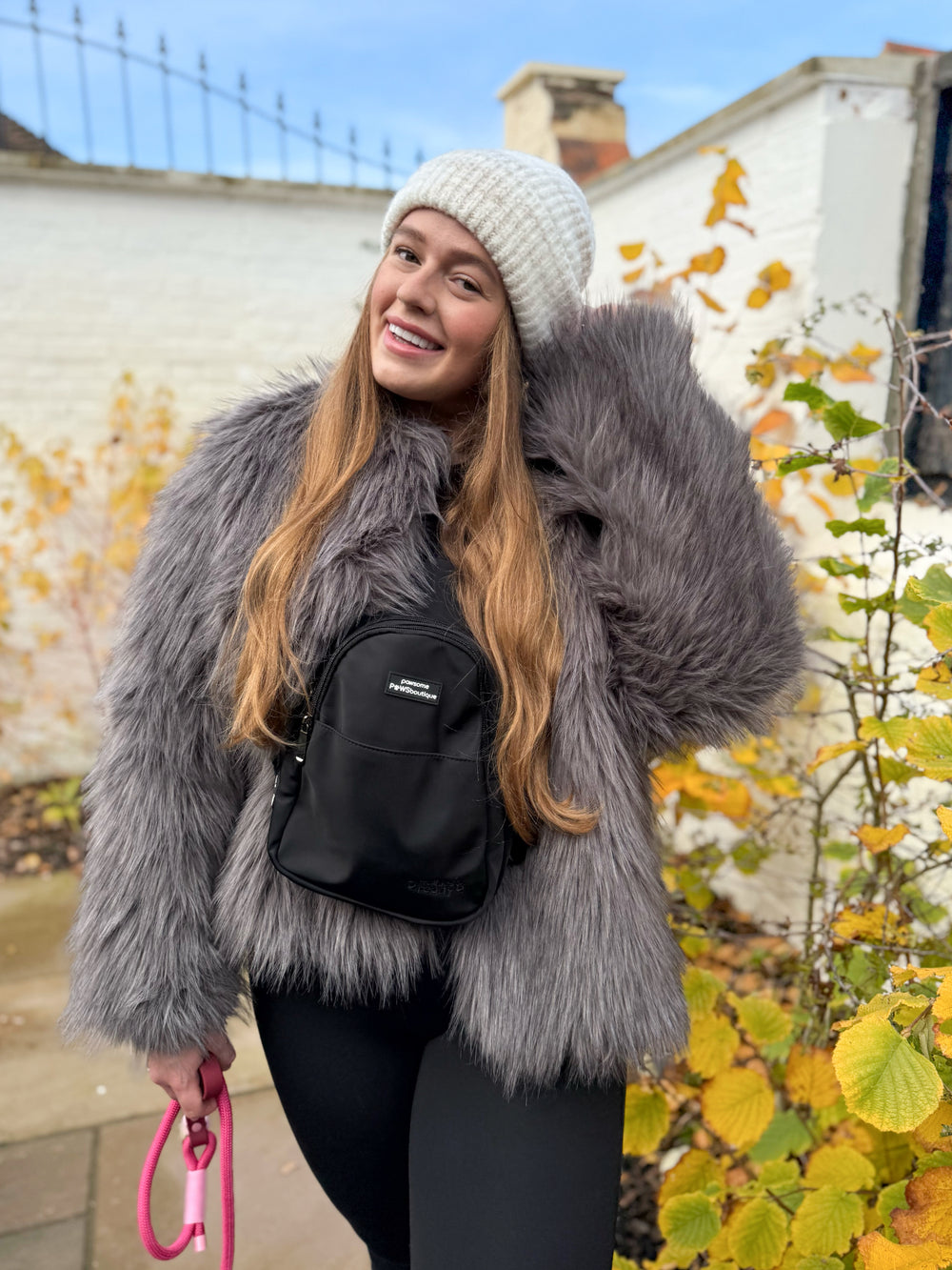 Sling Backpack - Walkies Ready® Black