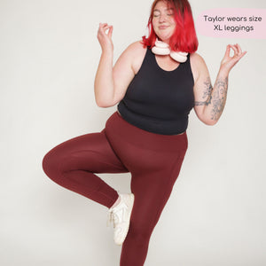 Walkies Ready® Leggings - Mulberry