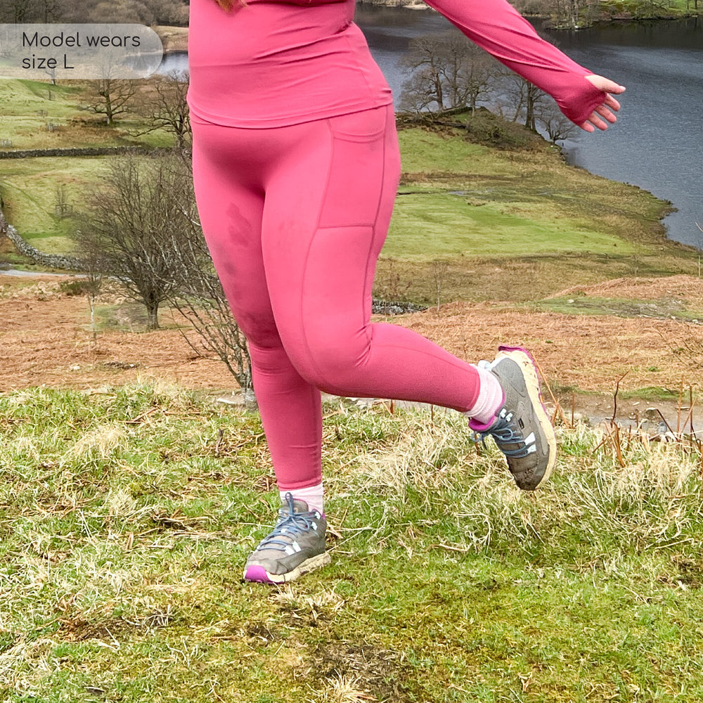 Walkies Ready® Leggings - Raspberry Pink