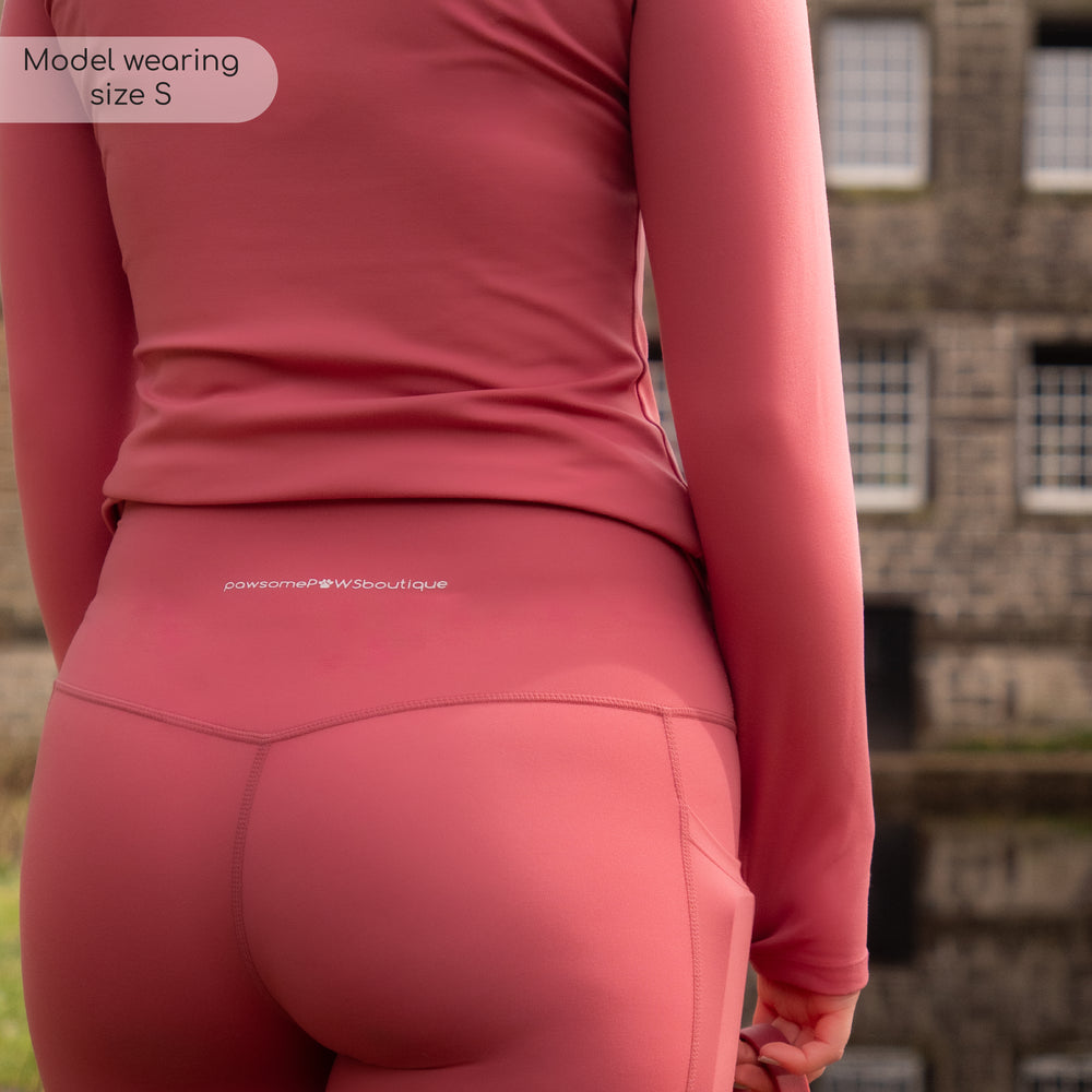 Walkies Ready® Leggings - Raspberry Pink