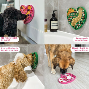 Lick Mat - Raspberry Pink