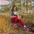 Walkies Ready® Leggings - Red