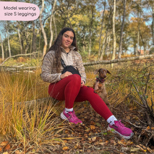 Walkies Ready® Leggings - Red