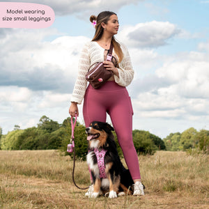 Ribbed Leggings - Pink