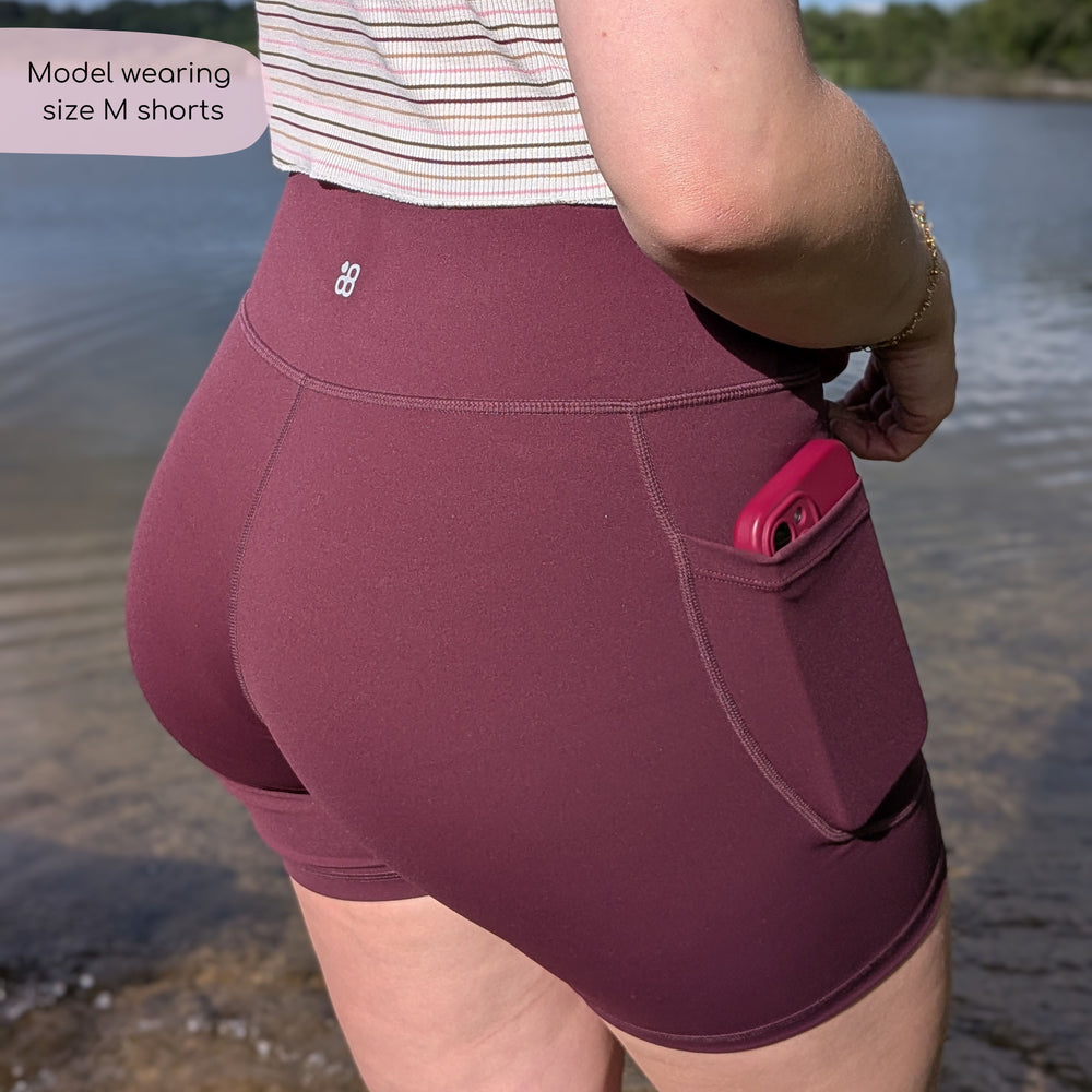 Lite Cycling Shorts - Mulberry