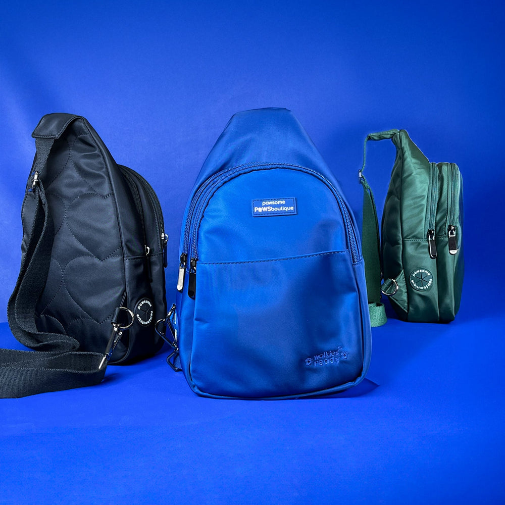 Sling Backpack - Walkies Ready® Blue
