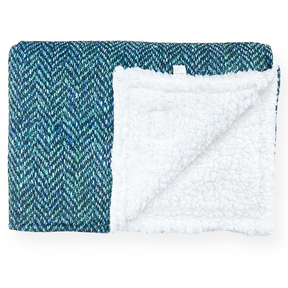 Dog Blanket - Country Teal