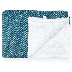 Dog Blanket - Country Teal