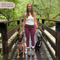 Lite Leggings - Mulberry