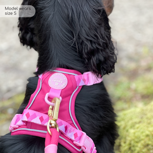 Tough Trails™ Harness - Walkies Ready® Raspberry Pink