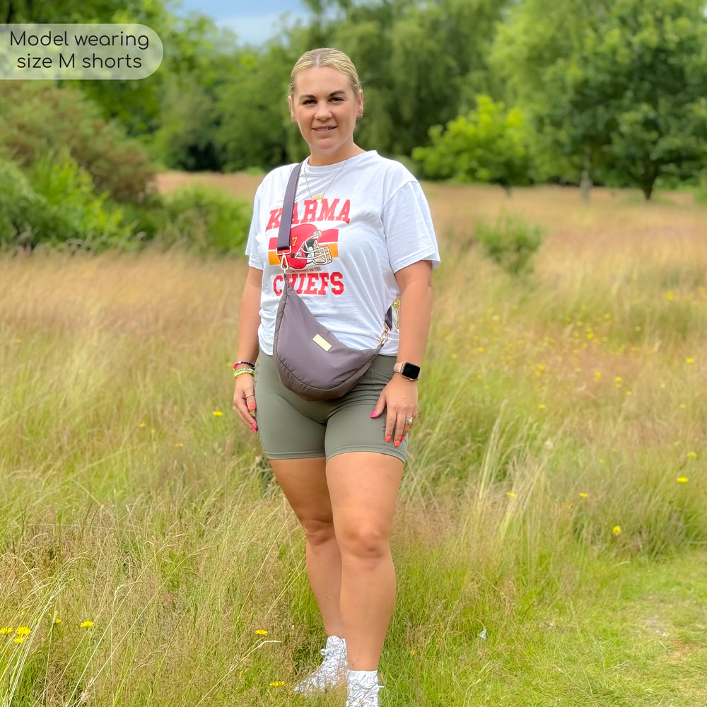 Walkies Ready® - Cycling Shorts - Olive Green