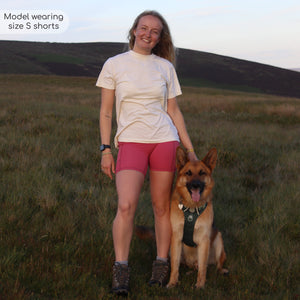 Walkies Ready® - Cycling Shorts - Raspberry Pink