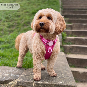 Tough Trails™ Harness - Walkies Ready® Raspberry Pink