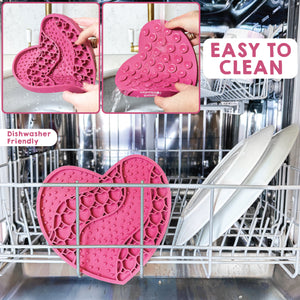 Lick Mat - Raspberry Pink