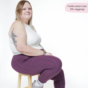 Walkies Ready® Leggings - Plum