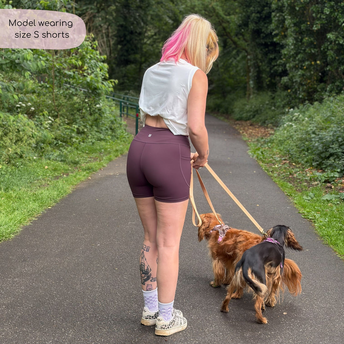 Lite Cycling Shorts - Plum