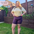 Lite Cycling Shorts - Plum