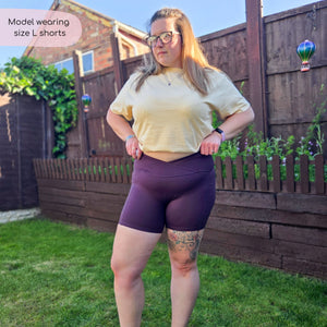 Lite Cycling Shorts - Plum