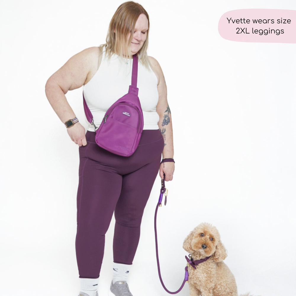 Walkies Ready® Leggings - Plum