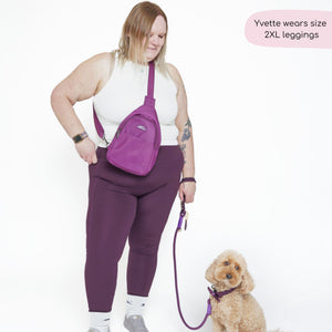 Walkies Ready® Leggings - Plum