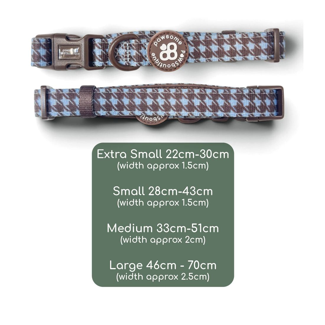 Collar - Horizon Houndstooth