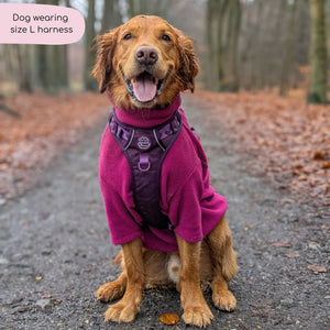 Tough Trails™ Harness - Walkies Ready® Plum