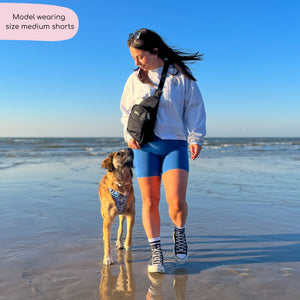 Walkies Ready® - Cycling Shorts - Royal Blue