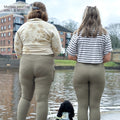 Ribbed Leggings - Olive