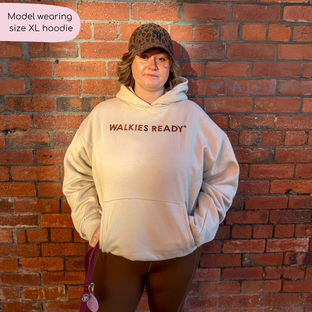 Hoodie - Walkies Ready® Cream
