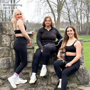 Ribbed Leggings - Black