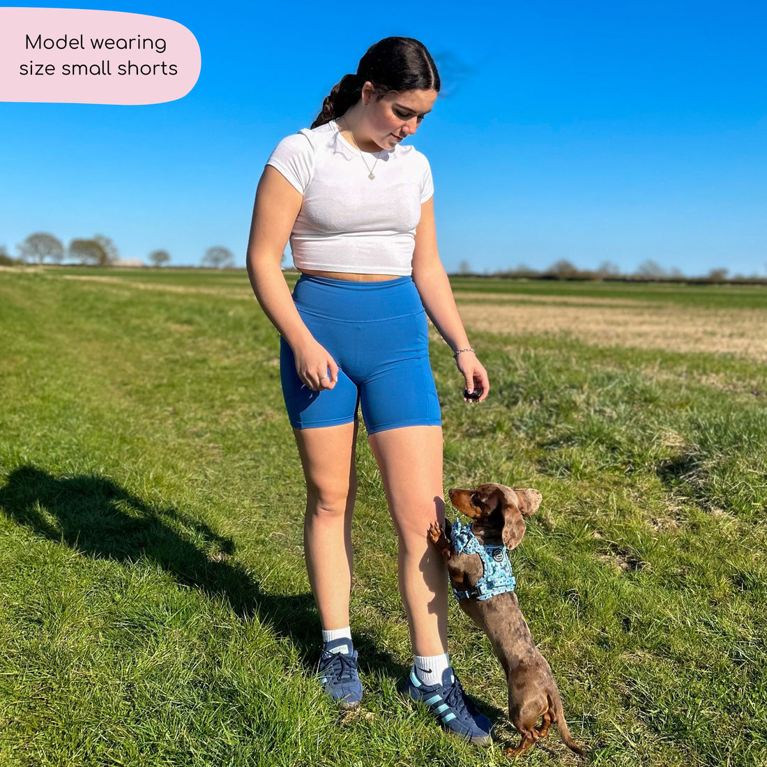 Walkies Ready® - Cycling Shorts - Royal Blue