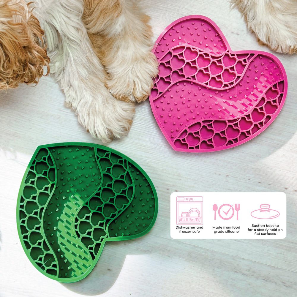 Lick Mat - Raspberry Pink