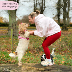 Walkies Ready® Leggings - Red