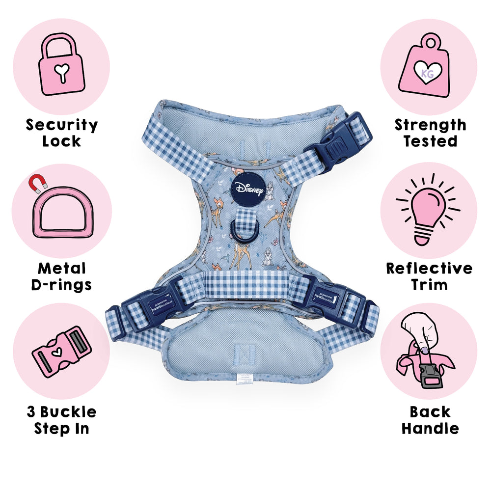 Disney© Tough Trails™ Harness - Bambi + Friends Blue