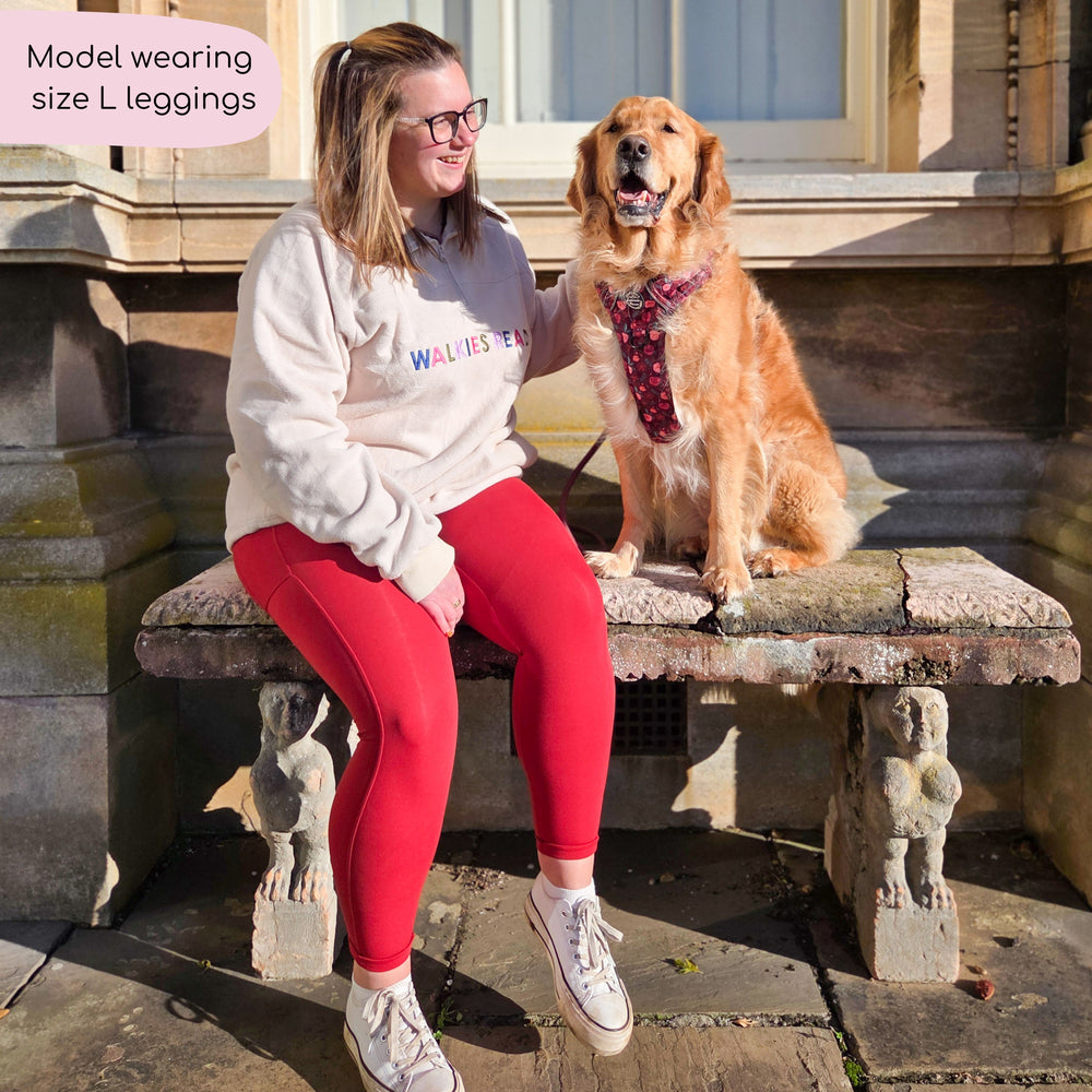 Walkies Ready® Leggings - Red
