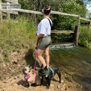 Walkies Ready® - Cycling Shorts - Olive Green
