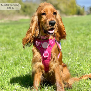 Tough Trails™ Harness - Walkies Ready® Raspberry Pink