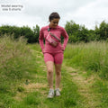 Walkies Ready® - Cycling Shorts - Raspberry Pink