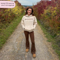 Flared Leggings - Brown