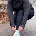 Ribbed Leggings - Black