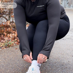 Ribbed Leggings - Black