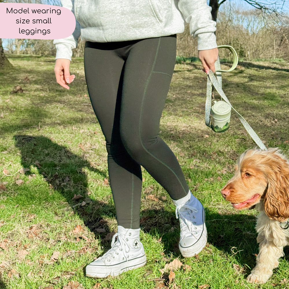 Walkies Ready® Leggings - Emerald