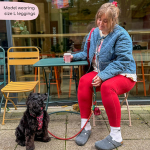 Walkies Ready® Leggings - Red