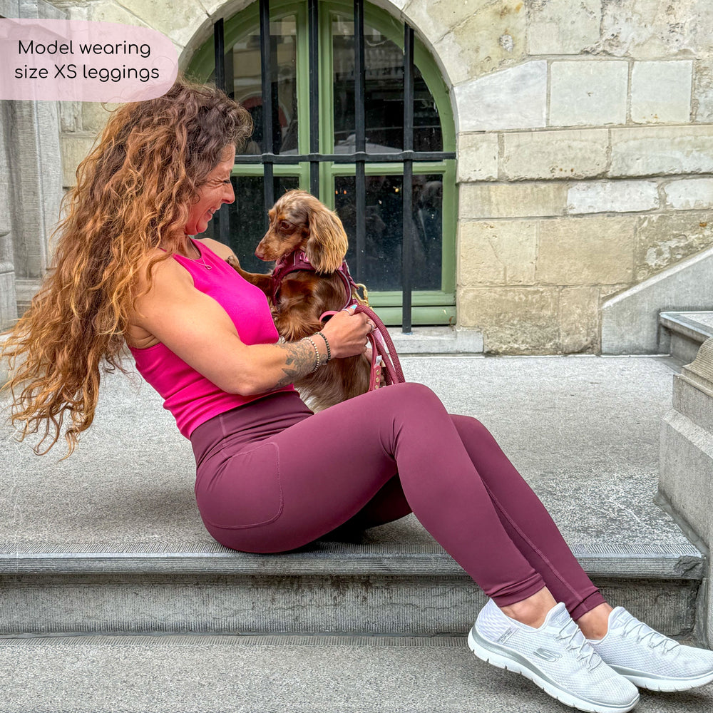 Lite Leggings - Mulberry