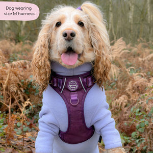 Tough Trails™ Harness - Walkies Ready® Plum